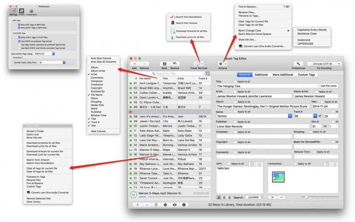 wav file tag editor mac